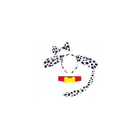 KOSTIUM STRÓJ PIES PSA DALMATYŃCZYK OBROŻA