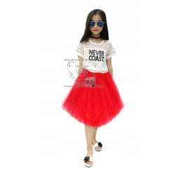 SPÓDNICZKA TIUL TUTU PODSZEWKA 40 POMARAŃ hallowen