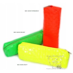 PIÓRNIK NEON NEONOWY 20cm PLECIONKA ZIELONY