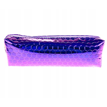 PIÓRNIK HOLOGRAFICZNY PLASTER MIODU FIOLETOWY RÓŻ