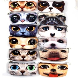 PIÓRNIK full NADRUK PIES MOPS ZWIERZAK PRINT NR9