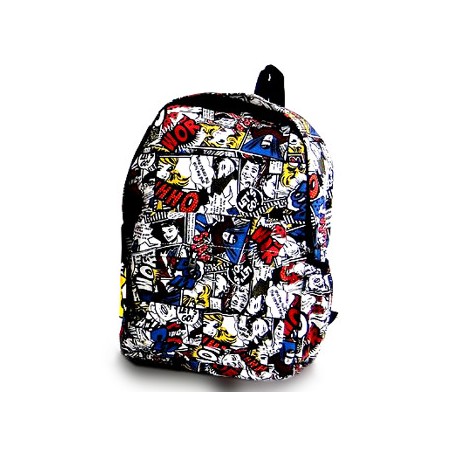 PLECAK KOMIKS COMICS KOMIKSY SZKOLNY 40 CM TWARZE