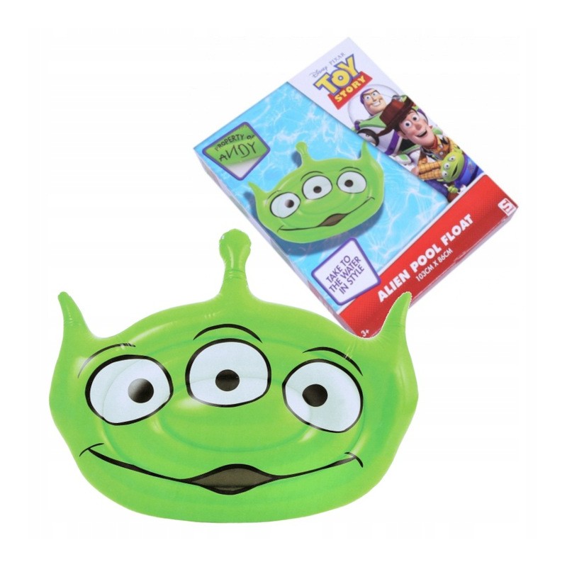 MATERAC DMUCHANY TOY STORY ALIEN 103X86 CM