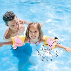 RĘKAWKI DMUCHANE DO PŁYWANIA 2 SZT. FLAMING