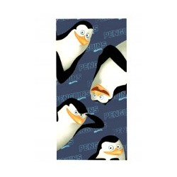 RĘCZNIK KĄPIELOWY PINGWINY Z MADAGASKARU 70X140