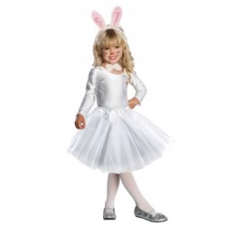 STRÓJ KOSTIUM KRÓLIKA ZAJĄCA WIELKANOC BIAŁY 40B/P