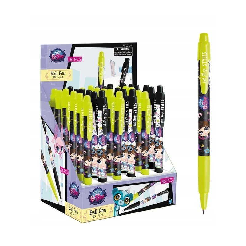 DŁUGOPIS LPS LITTELEST PET SHOP NIEBIESKI ZI/CZ