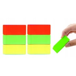 GUMKA GUMKI DO MAZANIA 6 SZTUK NOEONOWA STATIONERY