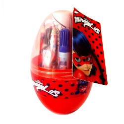 DUŻE JAJKO KOLOROWANKA PISAKI KREDKI MIRACULUS