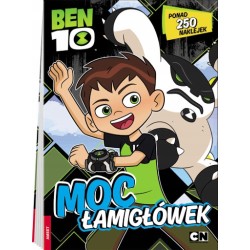 KSIĄŻKA MOC ŁAMIGŁÓWEK 48 STRON BENTEN BEN 10