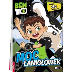 KSIĄŻKA MOC ŁAMIGŁÓWEK 48 STRON BENTEN BEN 10