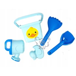 WIADERKO konewka DO PIASKU 5 EL. NA PLAŻĘ KACZKA