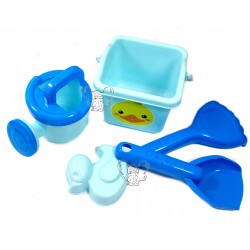 WIADERKO konewka DO PIASKU 5 EL. NA PLAŻĘ KACZKA