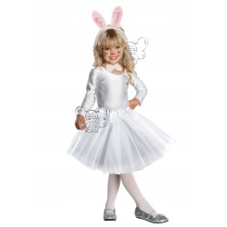 STRÓJ KOSTIUM KRÓLIKA ZAJĄCA WIELKANOC BIAŁY 40B/P