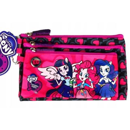 PIÓRNIK SASZETKA 3 KOM. EQUESTRIA GIRLS PONY SERCA
