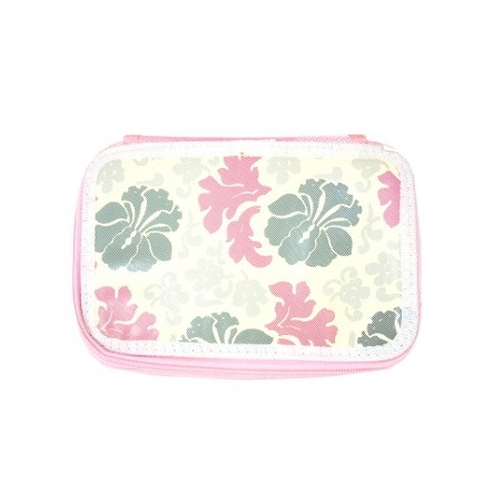 PIÓRNIK TRZYKOMOROWY 6 SKRZYDEŁ HAWAJSKI SZARY/RÓŻ