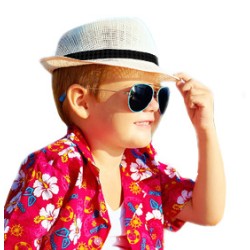 KAPELUSZ letni chłopięcy dziecięcy 52 54 LOW BEŻ