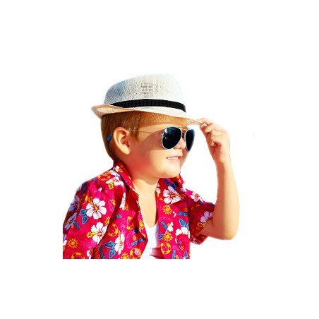 KAPELUSZ letni chłopięcy dziecięcy 52 54 LOW BEŻ