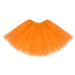 SPÓDNICZKA TIUL TUTU PODSZEWKA 40 POMARAŃ hallowen