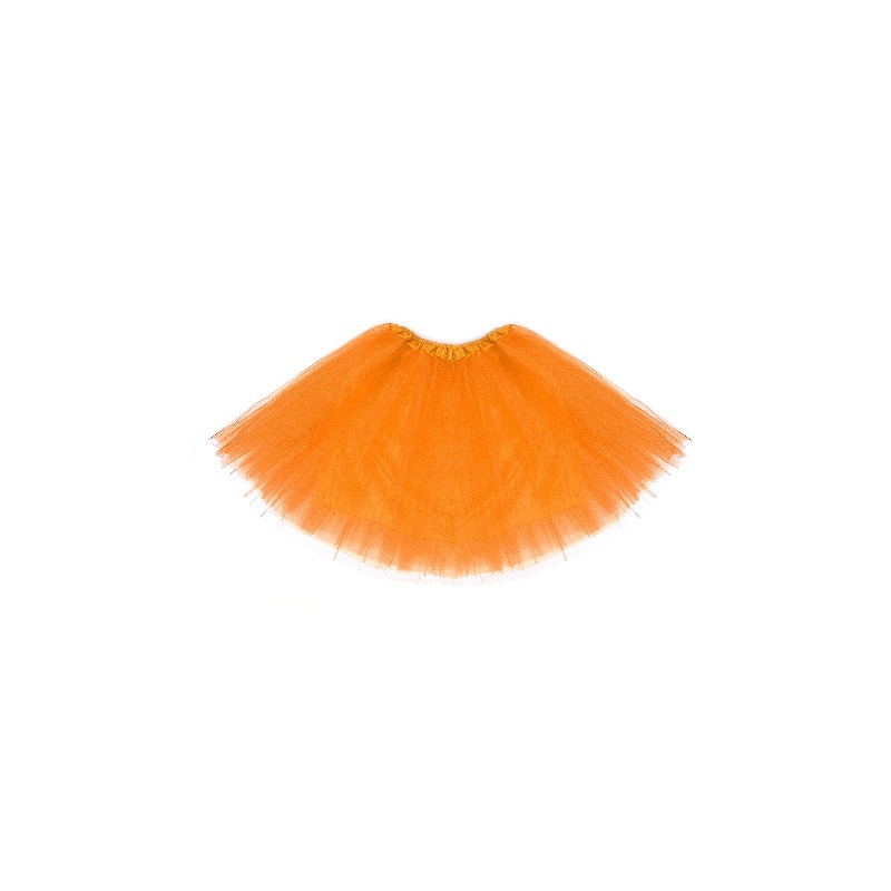 SPÓDNICZKA TIUL TUTU PODSZEWKA 40 POMARAŃ hallowen