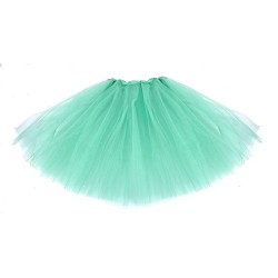 SPÓDNICZKA TIUL tiulowa 50CM PODSZEWKA MAXI morski