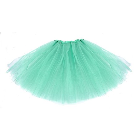 SPÓDNICZKA TIUL tiulowa 50CM PODSZEWKA MAXI morski