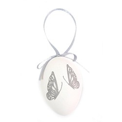 PISANKA JAJKO POWIESZENIA WIELKANOC MOTYLE JASNE