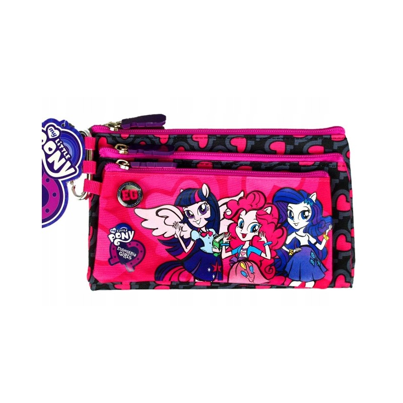 PIÓRNIK SASZETKA 3 KOM. EQUESTRIA GIRLS PONY SERCA