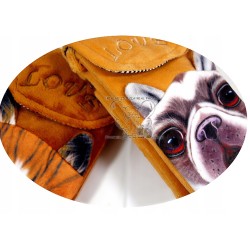 TORBA torebka TELEFON PRINT PLUSZ KOT CZERWONY 6