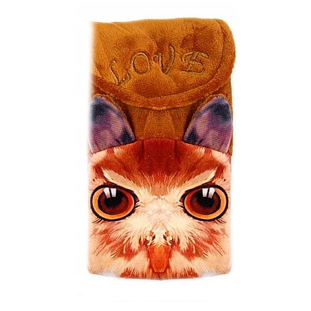 TORBA torebka TELEFON KOT PIES PRINT PLUSZ SOWA