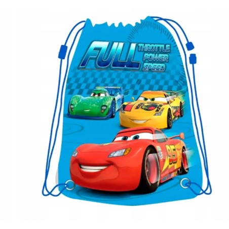 WOREK BUTY SZKOLNY PRZEDSZKOLE CARS AUTA SAMOCHODY