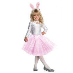 STRÓJ KOSTIUM KRÓLIKA ZAJĄCA KRÓLIK RÓŻOWY 40B/P