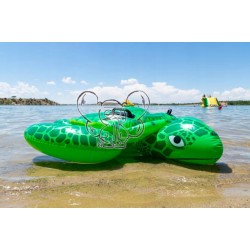 KOŁO DMUCHANE DO PŁYWANIA Z NOGAMI ŻÓŁW PONTON 75