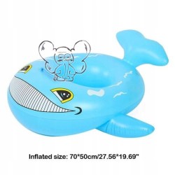 KOŁO DMUCHANE DO PŁYWANIA PONTON 65 CM WIELORYB