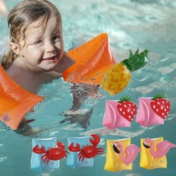 RĘKAWKI DMUCHANE DO PŁYWANIA 2 SZT. WIŚNIA