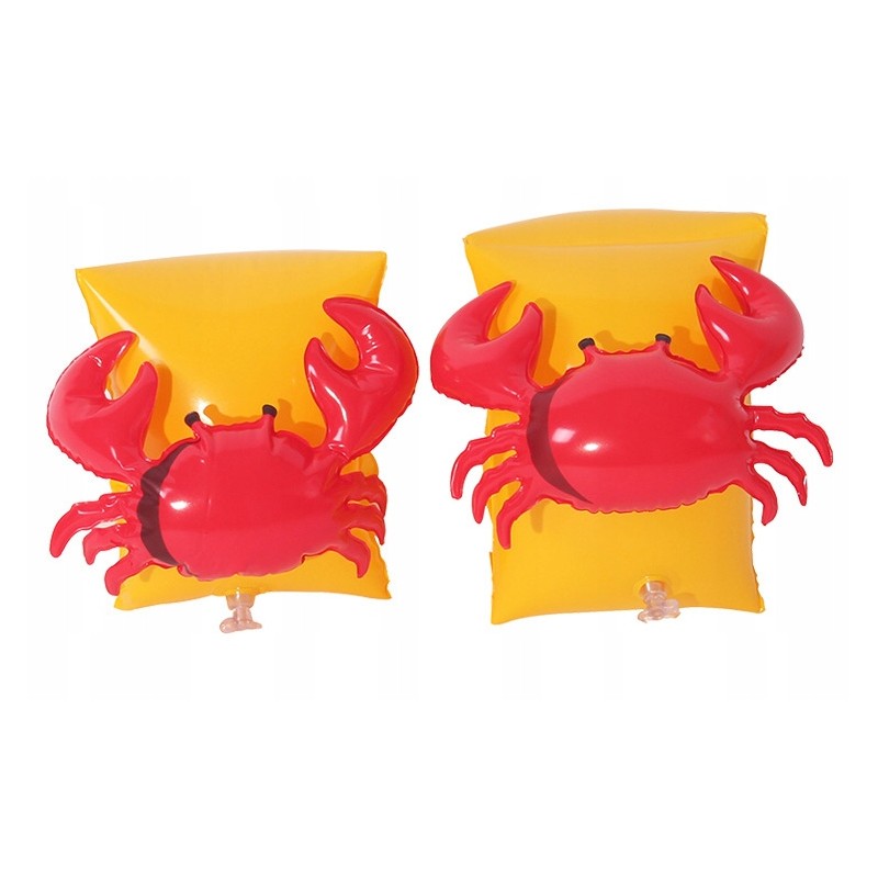 RĘKAWKI DMUCHANE DO PŁYWANIA 2 SZT. krab rak plaża