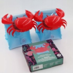 RĘKAWKI DMUCHANE DO PŁYWANIA 2 SZT. krab rak plaża