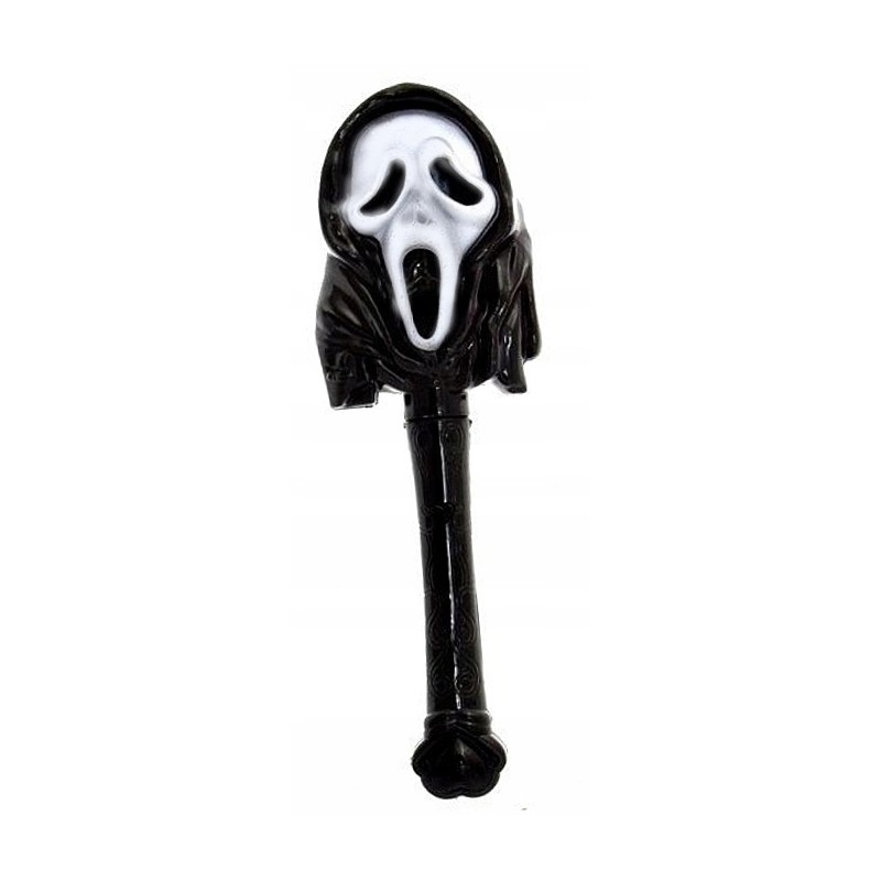 RÓŻDŻKA PAŁKA ŚWIECĄCA LED HALLOWEEN KRZYK SCREAM