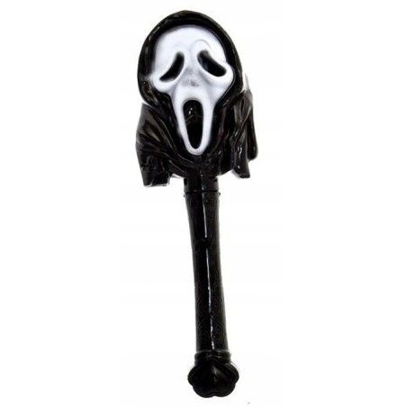 RÓŻDŻKA PAŁKA ŚWIECĄCA LED HALLOWEEN KRZYK SCREAM