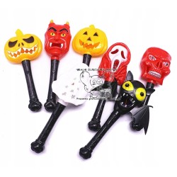 RÓŻDŻKA PAŁKA ŚWIECĄCA LED HALLOWEEN KRZYK SCREAM