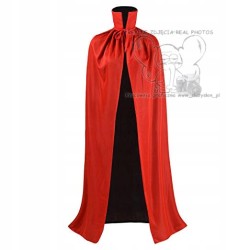 PELERYNA WAMPIRA DIABŁA DEMONA CZERWONA HALLOWEEN