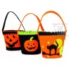 KOSZYK KOSZ Z FILCU FILC SŁODYCZE HALLOWEEN DYNIA