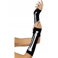 RĘKAWICZKI MITENKI HALLOWEEN ŚMIERCI KOŚCIOTRUP