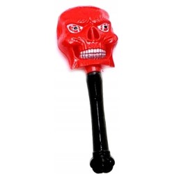 RÓŻDŻKA PAŁKA ŚWIECĄCA LED HALLOWEEN CZASZKA KOŚCI
