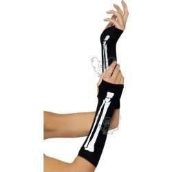 RĘKAWICZKI MITENKI HALLOWEEN ŚMIERCI KOŚCIOTRUP