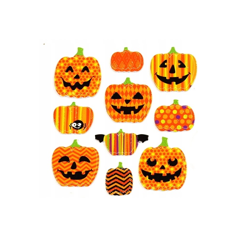 DYNIA HALLOWEEN DYNIE NAKLEJANE NAKLEJKI BROKAT