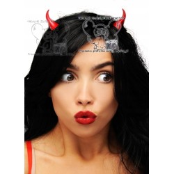 ROGI DIABŁA DIABLICY SPINKI WPINANE HALLOWEEN
