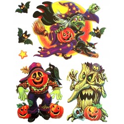 HALLOWEEN DEKORACJE ZESTAW UPIORNY DOM