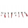 GIRLANDA KRWAWA 155CM OZDOBA HALLOWEEN