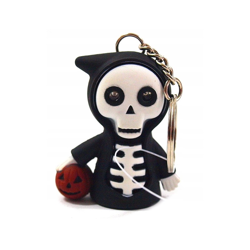 BRELOK BRELOCZEK ŚMIERĆ Z DŹWIĘKIEM HALLOWEEN